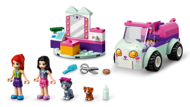 Cat Grooming Car