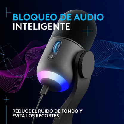Logitech G Yeti GX - Microphone - USB - black